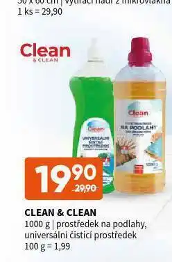 Terno Clean & clean prostředek na podlahy nabídka