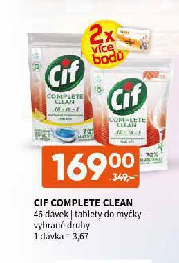 Terno Cif tablety do myčky nabídka