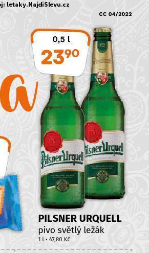 Terno Pivo pilsner urquell nabídka