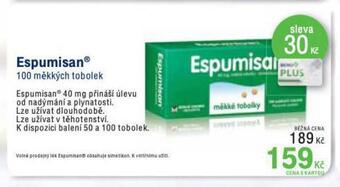 Benu Espumisan nabídka