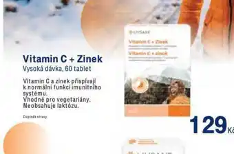 Benu Vitamin c + zinek nabídka