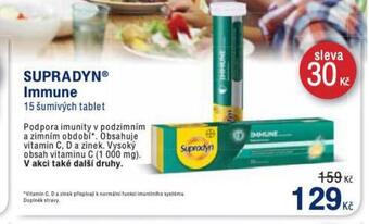 Benu Supradyn immune nabídka