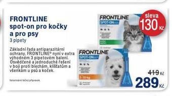 Benu Frontline spot-on pro kočky a pro psy nabídka