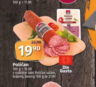 Coop Poličan nabídka