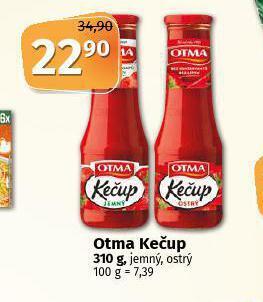 Coop Otma kečup nabídka