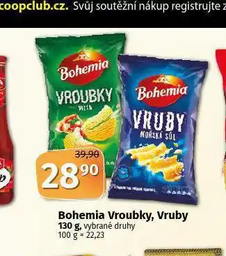 Coop Bohemia vroubky, vruby nabídka