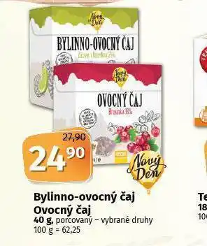 Coop Bylinno-ovocný čaj nabídka