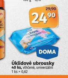 Coop Úklidové ubrousky nabídka