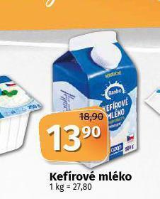Coop Kefírové mléko nabídka