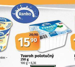 Coop Tvaroh polotučný nabídka