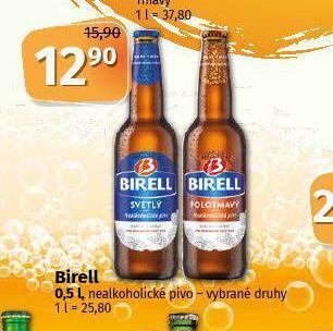 Coop Birell nealkoholické pivo nabídka