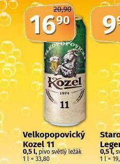 Coop Pivo velkopopovický kozel nabídka