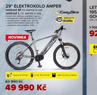 Auto Kelly 29" elektrokolo amper nabídka