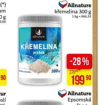Teta Allnature křemelina nabídka