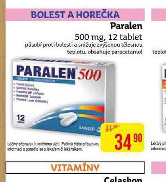 Teta Paralen nabídka