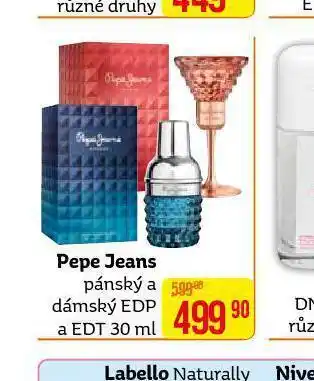 Teta Pepe jeans dámský a pánský edp nabídka
