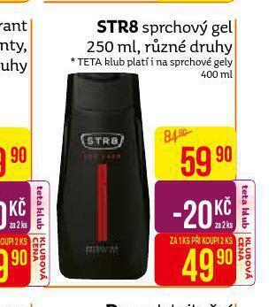 Teta Str8 sprchový gel nabídka