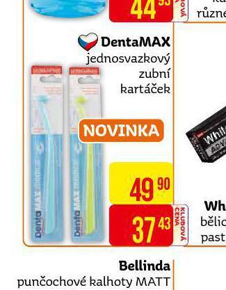 Teta Dentamax jednosvazkový zubní kartáček nabídka