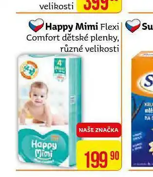 Teta Happy mimi flexi comfort plenky nabídka