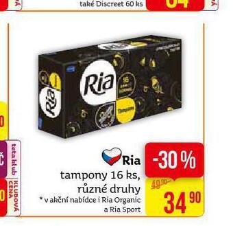 Teta Ria tampony nabídka