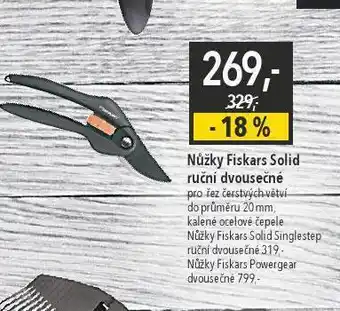 Globus Nůžky fiskars solid ruční dvousečné nabídka