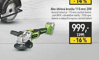 Globus Aku úhlová bruska nabídka