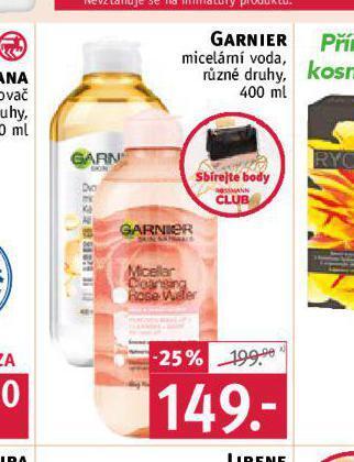 Rossmann Garnier micelární voda nabídka
