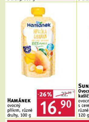 Hamánek ovocný příkrm
