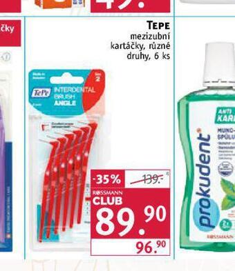 Rossmann Tepe mezizubní kartáčky nabídka