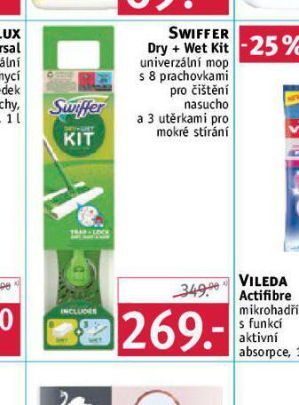 Rossmann Swiffer dry + wet kit nabídka