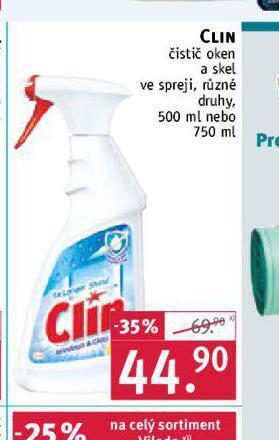 Rossmann Clin čistič oken nabídka