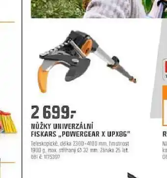 OBI Nůžky univerzální fiskars nabídka