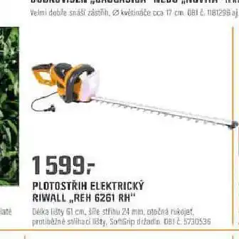 OBI Plotostřih elektrický riwall nabídka