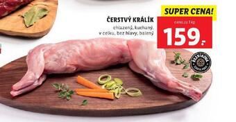 Lidl Čerstvý králík nabídka