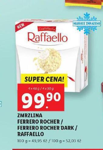 Lidl Zmrzlina ferrero rocher nabídka