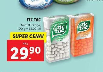 Lidl Tic tac nabídka