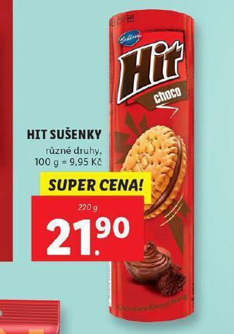 Lidl Hit sušenky nabídka
