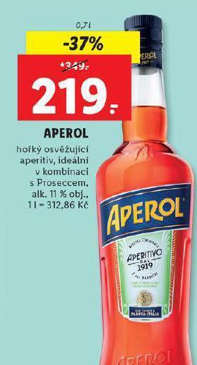 Aperol nabídky v Lidl