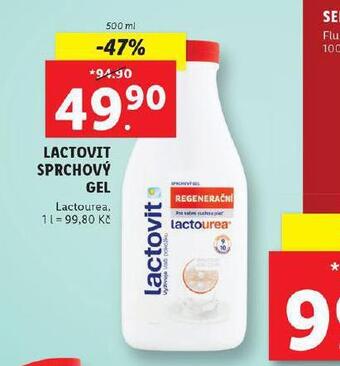 Lidl Lactovit sprchový gel nabídka