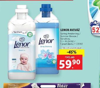 Lidl Lenor aviváž nabídka
