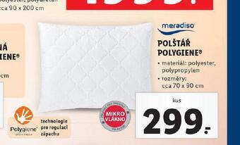 Lidl Polštář polygiene nabídka