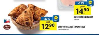 Lidl Sýrový triangl s jalapenos nabídka