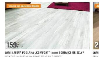 OBI Laminátová podlaha nabídka