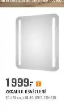 OBI Zrcadlo osvětlené nabídka