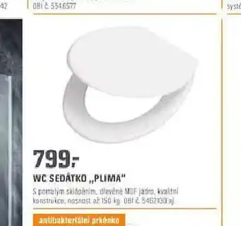OBI Wc sedátko plima nabídka