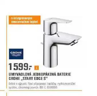 OBI Umyvadlová jednopáková baterie grohe nabídka
