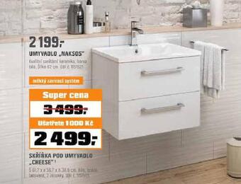 OBI Skříňka pod umyvadlo cheese nabídka