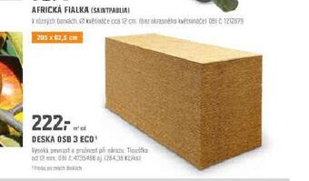 OBI Deska osb 3 eco nabídka
