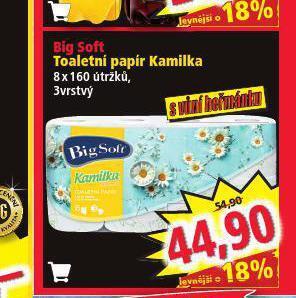 Norma Big soft toaletní papír nabídka