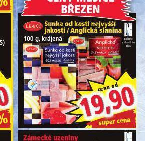 Norma Šunka od kosti nejvyšší jakosti nabídka